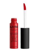 Soft Matte Lip Cream Lipgloss Sminke Red NYX Professional Makeup