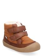 Winterboot Daxi Tex Vinterstøvletter Med Borrelås Brown Wheat