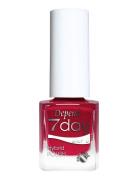 7Day Hybrid Polish 7281 Neglelakk Sminke Red Depend Cosmetic