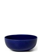 Rhombe Color Bowl Ø15.5 Cm Dark Blue Home Tableware Bowls Breakfast Bo...