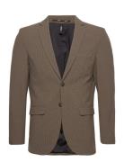 Slhslim-Liam Mini Check Blz Flex B Noos Suits & Blazers Blazers Single...