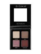 Bonbon Eyeshadow Quad Øyenskygge Palett Sminke Multi/patterned SIGMA B...