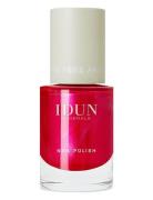 Nail Polish Cinnober Neglelakk Sminke Pink IDUN Minerals