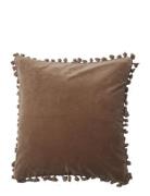 Cushion Cover Velvet Cotton W Fringe Home Textiles Cushions & Blankets...