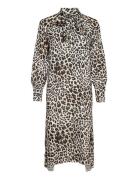 Henley - Classic Leopard Knelang Kjole Multi/patterned Day Birger Et M...