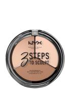 3 Steps To Sculpt Face Sculpting Palette Contouring Sminke NYX Profess...