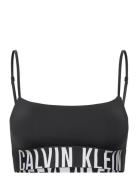 Unlined Bralette Lingerie Bras & Tops Soft Bras Bralette Black Calvin ...