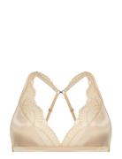 Stella Bralette Lingerie Bras & Tops Soft Bras Bralette Cream Hunkemöl...