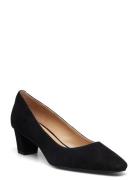 Whitney Suede Pump Shoes Heels Pumps Classic Black Lauren Ralph Lauren