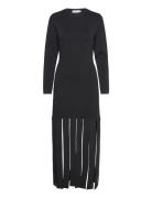 Cmwild-Dress Knelang Kjole Black Copenhagen Muse