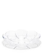 Lily Dessert Plate Ø16 Cm Clear 2 Pcs. Home Tableware Plates Small Pla...