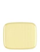 Tiiliskivi Plate 15X12 Cm Home Tableware Plates Small Plates Yellow Ma...