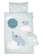 Sengesæt Junior Dk Elphee Blå Home Sleep Time Bed Sets Blue D By Deer