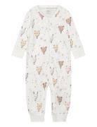 Pyjamas Night Balloons Pyjamas Sie Jumpsuit Cream Lindex