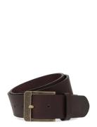 J 4Cm Ckj Belt Accessories Belts Classic Belts Brown Calvin Klein