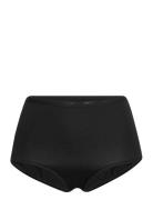 Basic Cotton High Waist Brief Hipstertruse Undertøy Black Femilet