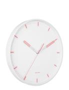 Wall Clock Dipped Iron Home Decoration Watches Wall Clocks White KARLS...