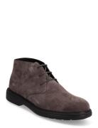 U Ottavio B Semskede Boots Snøresko Grey GEOX