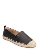 Cameryn Iv Tumbled Leather Espadrille Sandaler Espadrilles Lave Black ...