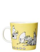 Moomin Mug 04L Home Tableware Cups & Mugs Coffee Cups Yellow Arabia