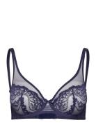 Carly Wire Bra Lingerie Bras & Tops Wired Bras Navy Missya