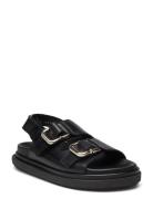 Harper Black Sandal Flate Sandaler Black ALOHAS