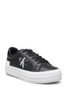 Bold Vulc Flatf Low Lace Lth Ml Lave Sneakers Black Calvin Klein