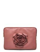 Clutch Rose Cozy W. Gold Dataveske Veske Pink Nunoo