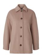 Sawyer Cashmere Blend Jacket Ulljakke Jakke Beige Lexington Clothing