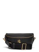 Leather Marcy Belt Bag Rumpetaske Veske Black Lauren Ralph Lauren