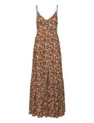 Sea Of Dreams Maxi Dress Maxikjole Festkjole Brown Rip Curl