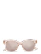 Resin Frame Sunglasses Solbriller Pink Mango