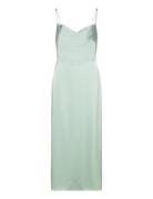 Viravenna Strap Ankle Dress - Noos Maxikjole Festkjole Green Vila