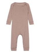 Melange Full Body Romper Langermet Bodysuit Beige Copenhagen Colors