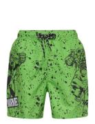 Maillot De Bain Badeshorts Green Marvel