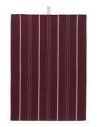 Rosendahl Textiles Beta Viskestykke 50X70 Cm Bordeaux Home Textiles Ki...