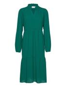 Kadorte Dress Knelang Kjole Green Kaffe