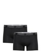 Puma Men Everyday Trunks 2P Boksershorts Black PUMA