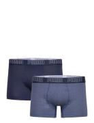 Puma Men Everyday Trunks 2P Boksershorts Navy PUMA