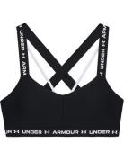 Ua Crossback Low Sport Bras & Tops Sports Bras - All Black Under Armou...