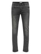 Onsloom Slim Wash Blk 0447 Dia Dnm Noos Bottoms Jeans Slim Black ONLY ...