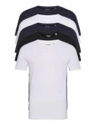 Jjeorganic Basic Tee Ss O-Ne 5Pk Mp Noos Tops T-shirts Short-sleeved B...