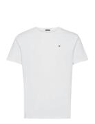 Cn Tee Ss Tops T-shirts Short-sleeved White Tommy Hilfiger