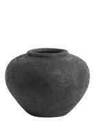 Jar Luna Black 18 Home Decoration Vases Big Vases Black Muubs