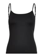 Lunar Luxe Cami Sport T-shirts & Tops Sleeveless Black Moonchild Yoga ...