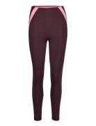 Tlrd Hiit Training 7/8 Tights Sport Running-training Tights Burgundy A...