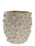 Doelle Flower Pot Home Decoration Flower Pots Grey Lene Bjerre