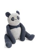 Toy/ Sitting Cushion Panda, Denim Toys Soft Toys Stuffed Animals Multi...