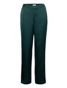 Mschsaceline Jeanita Pants Bottoms Trousers Straight Leg Green MSCH Co...