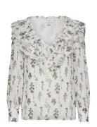 Avarose Tops Blouses Long-sleeved White Ted Baker London